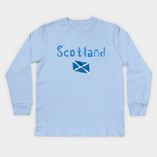 Scotland Kids Long Sleeve T-Shirt